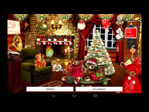 Christmas live wallpaper Video