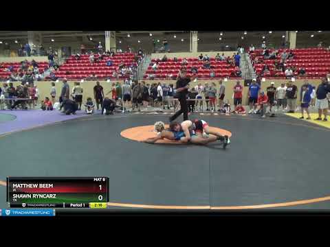 132 Lbs Semifinal - Matthew Beem, IA Vs Shawn Ryncarz, TX 7548