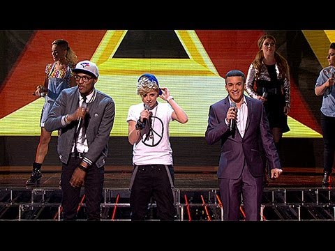 The Finalists sing Gotye's Somebody I Used To Know - Live Week 2 - The X Factor UK 2012
