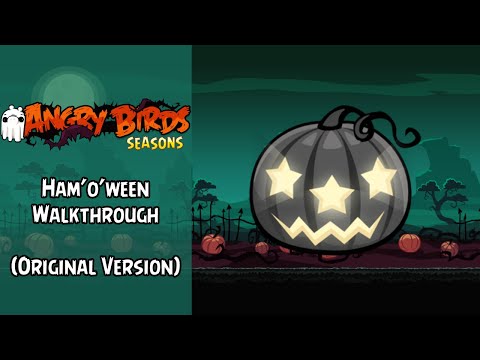 Angry Birds Seasons Walkthrough | Ham'o'ween | (Old Version v.2.0.0) | Full Episode | HWS21 | ABGFT