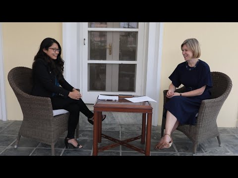 Nepali Times Studio with British ambassador to Nepal Nicola Pollitt | Nepali Times