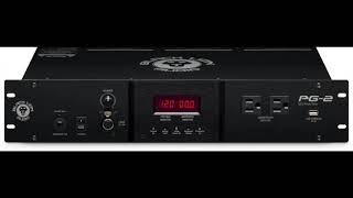 Video thumbnail for Black Lion Audio announces availability of full-featured PG-2 peak performance power conditioner by MusicGearz