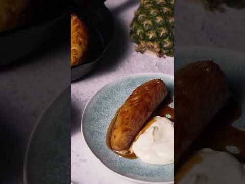 Rum Caramel Pineapple Slabs