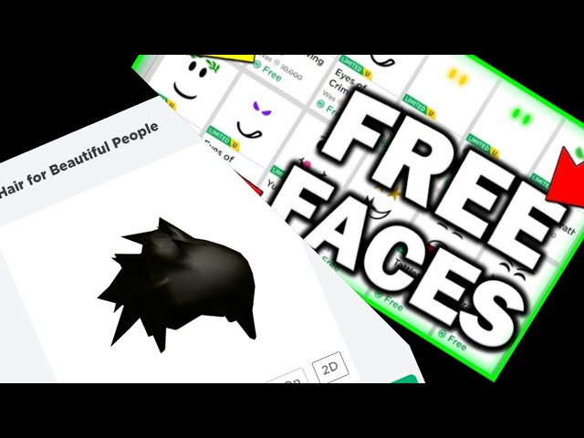 How To Get Free Face In Roblox 2020