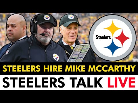 🚨BREAKING NEWS 🚨: Mike McCarthy Hired As The Next Pittsburgh Steelers Head Coach | Live Reaction