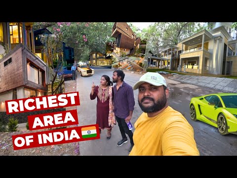 Richest Area of India💰Hyderabad Jubilee Hills Area Tour & History | Famous Celebrities Houses