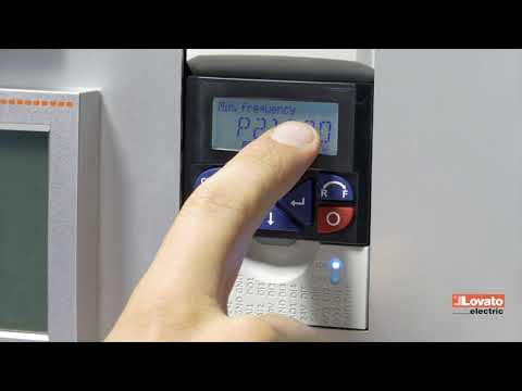 LOVATO ELECTRIC: Navegando entre grupos de parámetros.