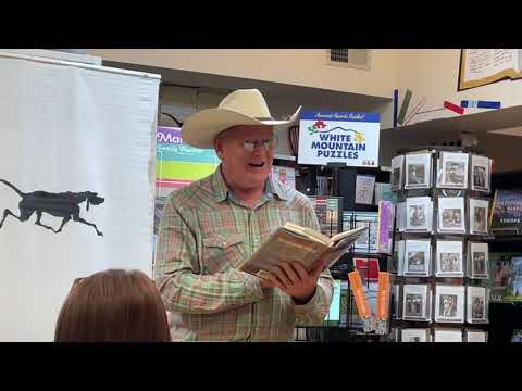 Longmire author Craig Johnson, reading from DAUGHTER OF THE MORNING STAR