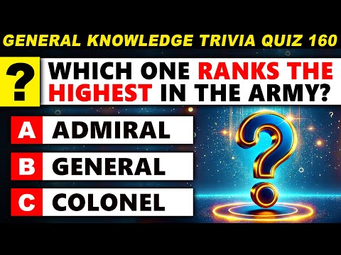 Fuel Your Mind with the Ultimate Quiz! General Knowledge Trivia Quiz Round 160