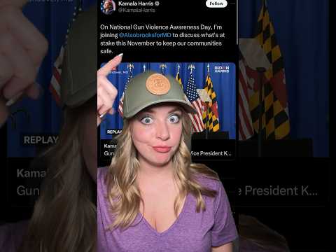 VP Harris: I Believe In The Second Amendment… #2ndamendment #shortsvideo #shortsfeed #shorts Thumbnail