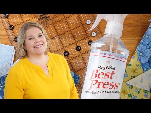 Quilting 101: Fabric Starch vs. Steam