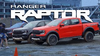 JUMPING THE 2023 FORD RANGER RAPTOR! | WALKAROUND & TEST DRIVE
