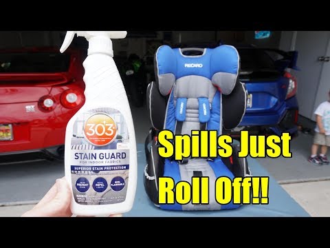 303 Products Stain Guard Review. Recaro Baby Seat. 2019
