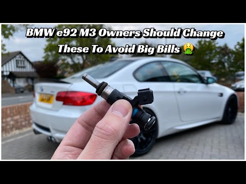 BMW E90 E92 E93 M3 injector change guide