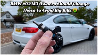BMW E90 E92 E93 M3 injector change guide - Should you change them before they fail??