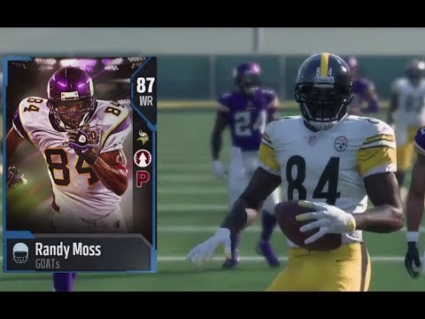 HOW GOOD IS RANDY MOSS IN MADDEN 18?