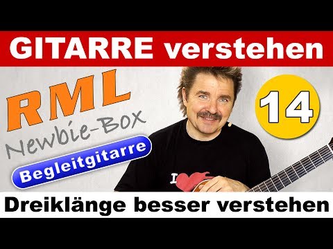 RML Newbie-Box Begleitgitarre 14 - Dreiklänge besser verstehen