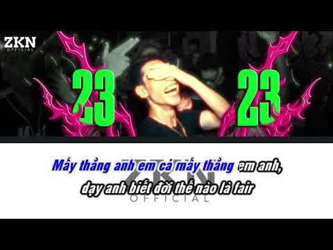 Karaoke 2323 - NGHIÊM TỔNG prod. MAI CẢNH DỊ & ĐẠI TRƯỢNG FU | ZKN Music