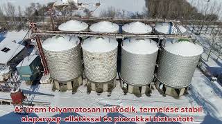 ELADÓ TERMÉNYKEVERŐ ÉS SZÁRÍTÓ ÜZEM,  TELEPHELY – Kondoros,  Békés vármegye