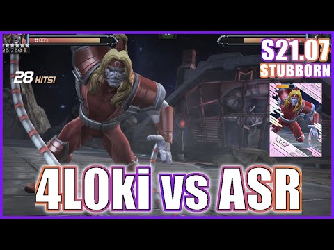 Alliance War S21 War 7 // 4L0ki v ASR + Killmonger Boss Fight Bug! My Best War?