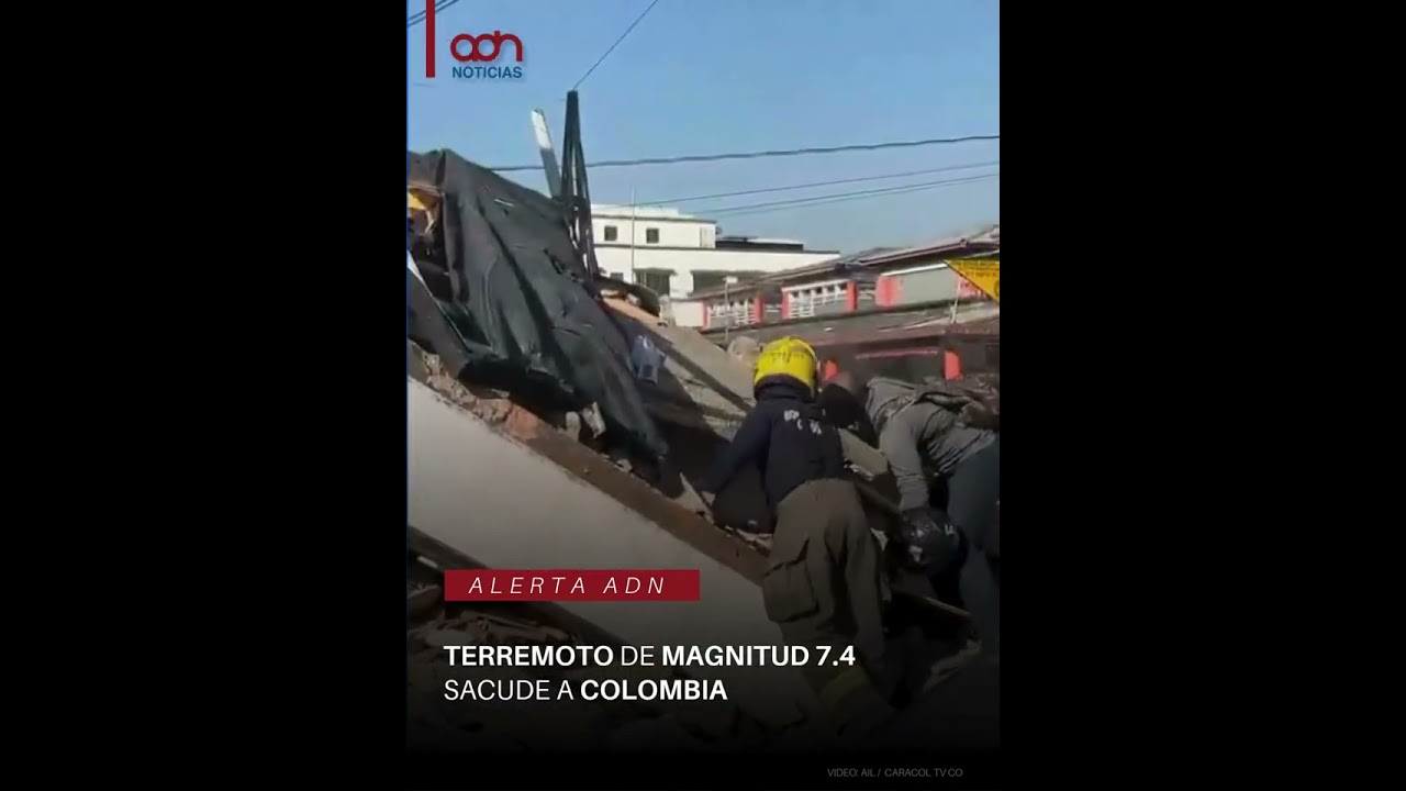Miniatura HD: #AlertaADN | Colombia despierta con un fuerte terremoto de 7.4 registrado en la zona del Chocó