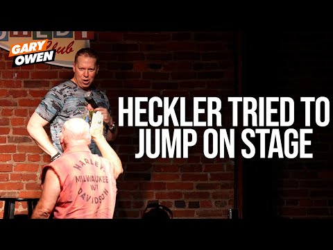 Heckler Tried To Run On Stage | Gary Owen