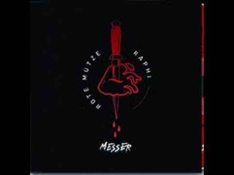 ROTE MÜTZE RAPHI - MESSER (Official Lyrics Video) prod. by Achtabahn