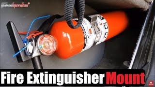 Vehicle Fire Extinguisher Install (Universal Mount) | AnthonyJ350