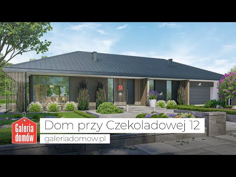 Projekt domu przy Czekoladowej 12 - GaleriaDomow.pl