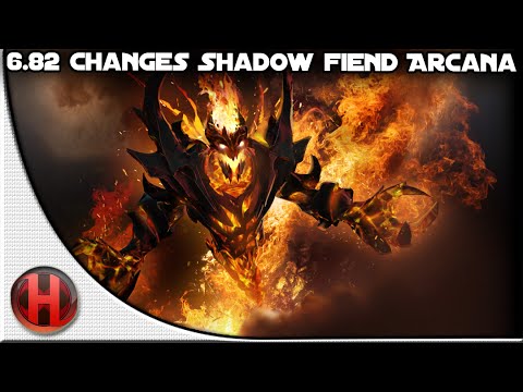 6.82 Changes Dota 2 - Shadow Fiend Arcana | Demon Eater
