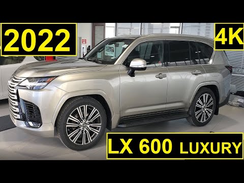 Introducing the New 2022 Lexus LX 600 Luxury Package with Feature Walk Around