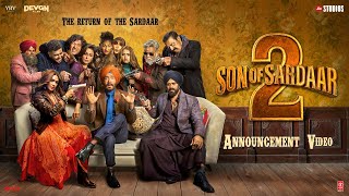 SonOfSardaar 2 - OFFICIAL ANNOUNCEMENT | Ajay Devgn & Mrunal Thakur | Vijay Kumar Arora | 1st August