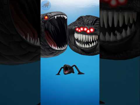 The Power of Sea Eater #shorts #seamonsters #sizecomparison #undersea #bloopvselgranmaja #underwater