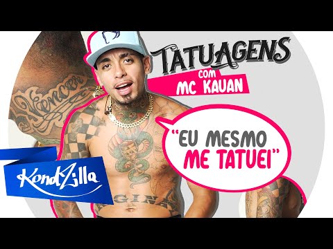 Tatuagens com MC Kauan - "Avaliada Em 8 Mil Reais" (KondZilla)