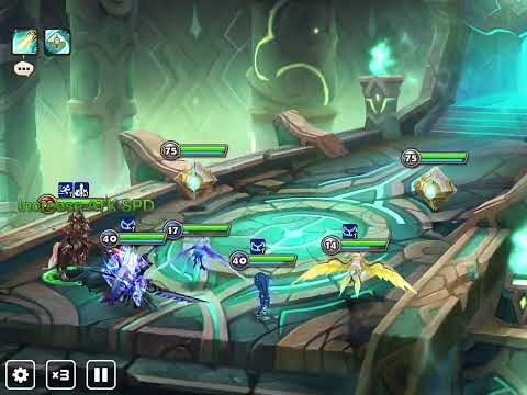 Summoners War Punisher Crypt Abyss Hard safe 26 second team