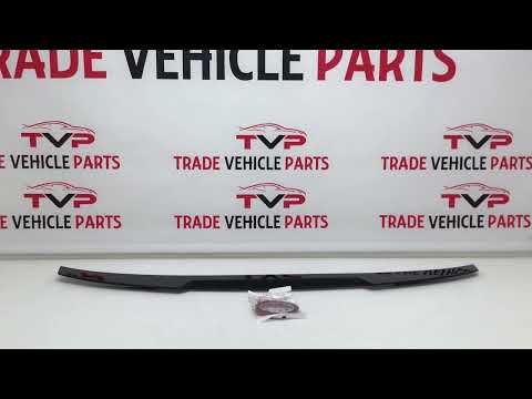 Fits BMW 4 Series F32 M4 Rear Trunk Boot Lip Spoiler Gloss Black New video