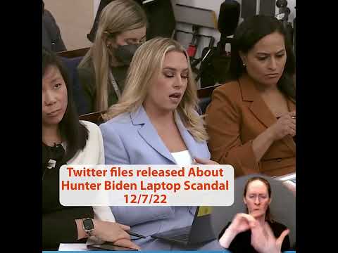Twitter files released About Hunter Biden Laptop Scandal, official finding hacked materials clause?