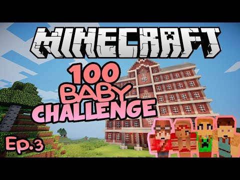SmallishBeans - Gothic, Fire & MAGIC! | Minecraft 100 Baby Challenge Ep.3