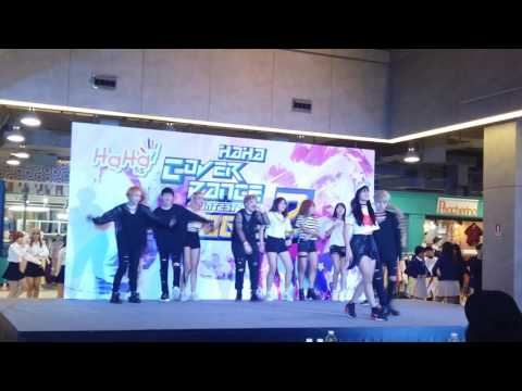 161009 Mantle Cover Monsta X - All in + Perfect girl + Do Better + Stuck @HAHA MALL