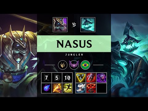 Nasus Jungle vs Hecarim - BR Master Patch 25.07