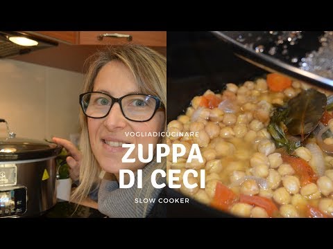 Zuppa di ceci nella Slow Cooker