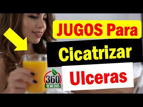 3 Jugos Para Cicatrizar Ulceras Estomacales O Ulcera Gastrica: Dieta Para Ulcera Gastrica