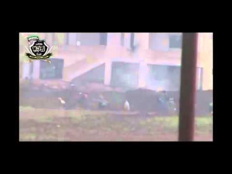 رصد لمجريات معركة السيطرة على حاجز المشفى في حلفايا في ريف حماة من قبل كتائب الفاروق في حماة