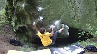 Video thumbnail de Saula, 7C. Bor