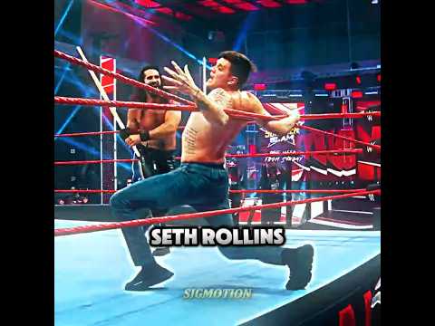 1 minute of Dominik Mysterio Getting Destroyed by WWE Superstars Edit #wwe #wrestling #sethrollins