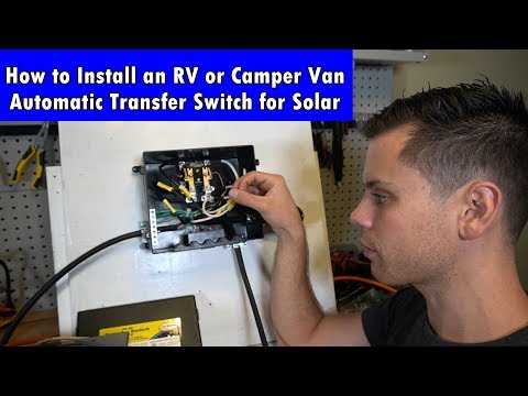 RV Solar Power: How to Install an Automatic Transfer Switch to a Solar Inverter