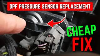DPF Pressure Sensor Replacement | Cheap Fix That Actually Works ||