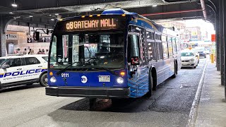 MTA Bus: 2024 Nova Bus LFS Diesel #9111 on the Q8