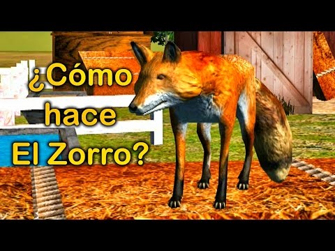 ¿ Cómo hace el zorro ?- Canciones de la Granja  - Videos Educativos para Niños #