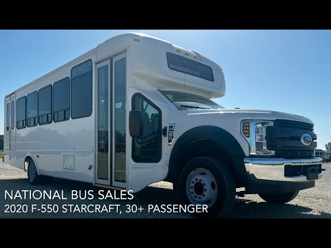 2020 F-550 Starcraft, 30+ Passenger with Lift - National Bus Sales